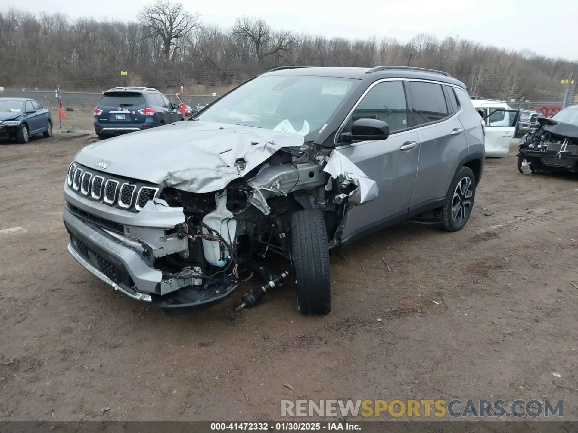 2 Фотография поврежденного автомобиля 3C4NJDCN9PT508997 JEEP COMPASS 2023