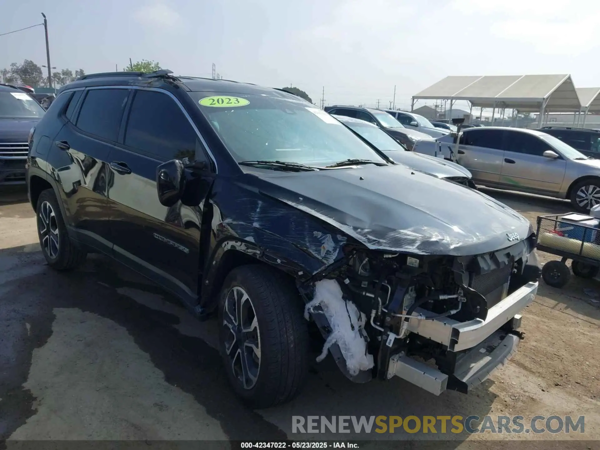 1 Фотография поврежденного автомобиля 3C4NJDCN9PT539652 JEEP COMPASS 2023