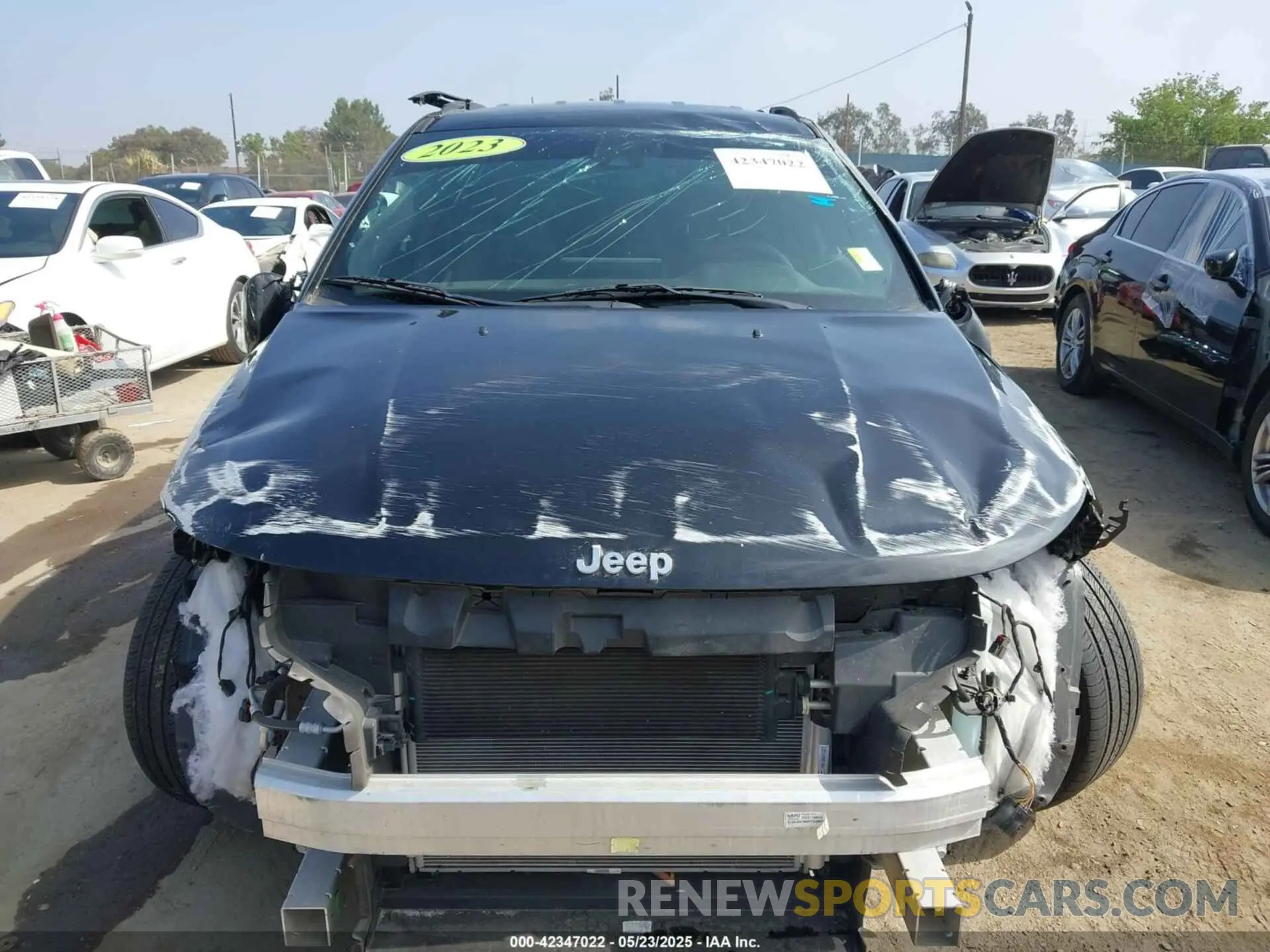 6 Фотография поврежденного автомобиля 3C4NJDCN9PT539652 JEEP COMPASS 2023