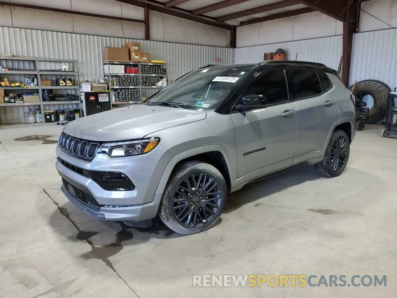 1 Photograph of a damaged car 3C4NJDCN9PT558993 JEEP COMPASS 2023