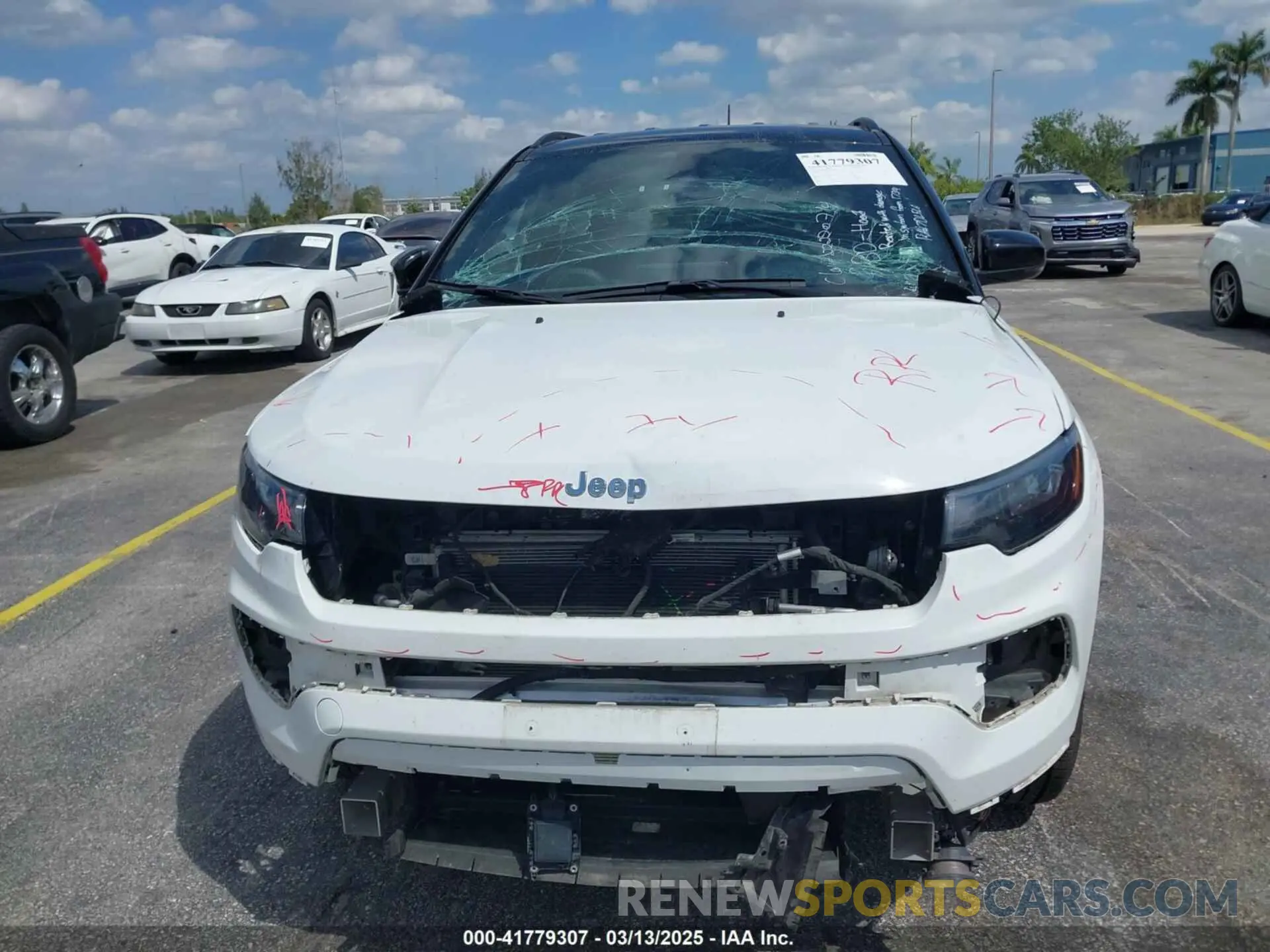 6 Photograph of a damaged car 3C4NJDCN9PT564826 JEEP COMPASS 2023