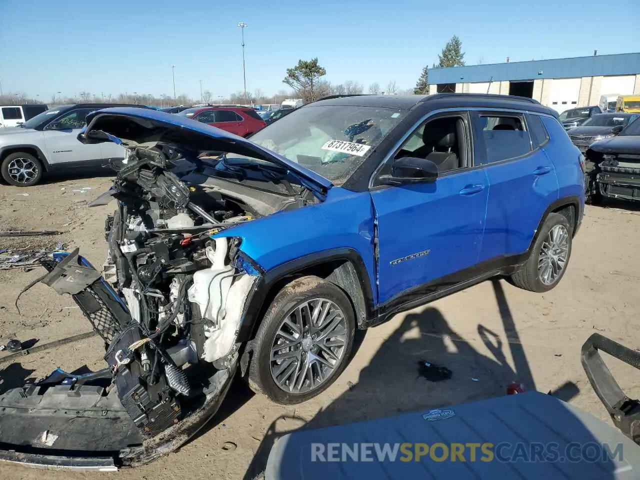 1 Фотография поврежденного автомобиля 3C4NJDCN9PT570979 JEEP COMPASS 2023