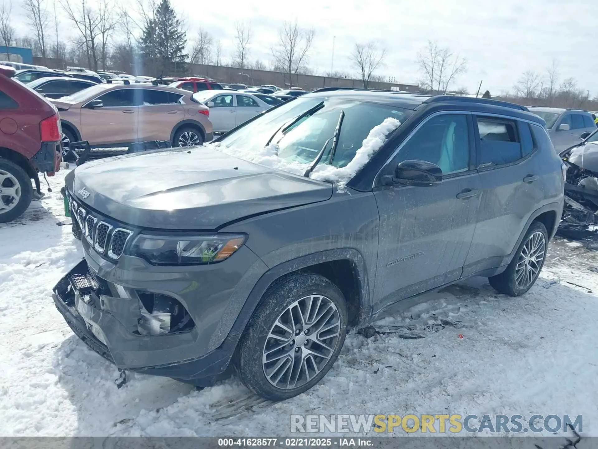 2 Photograph of a damaged car 3C4NJDCNXPT541331 JEEP COMPASS 2023