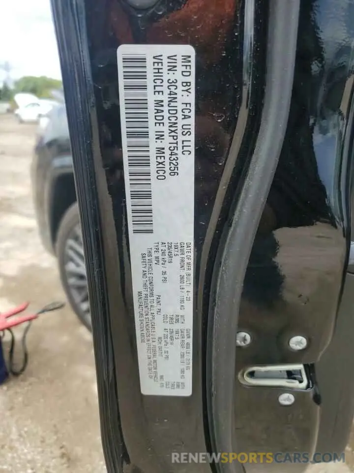 12 Фотография поврежденного автомобиля 3C4NJDCNXPT543256 JEEP COMPASS 2023