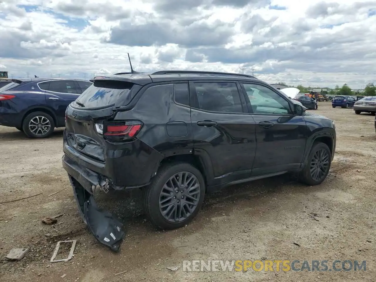 3 Фотография поврежденного автомобиля 3C4NJDCNXPT543256 JEEP COMPASS 2023