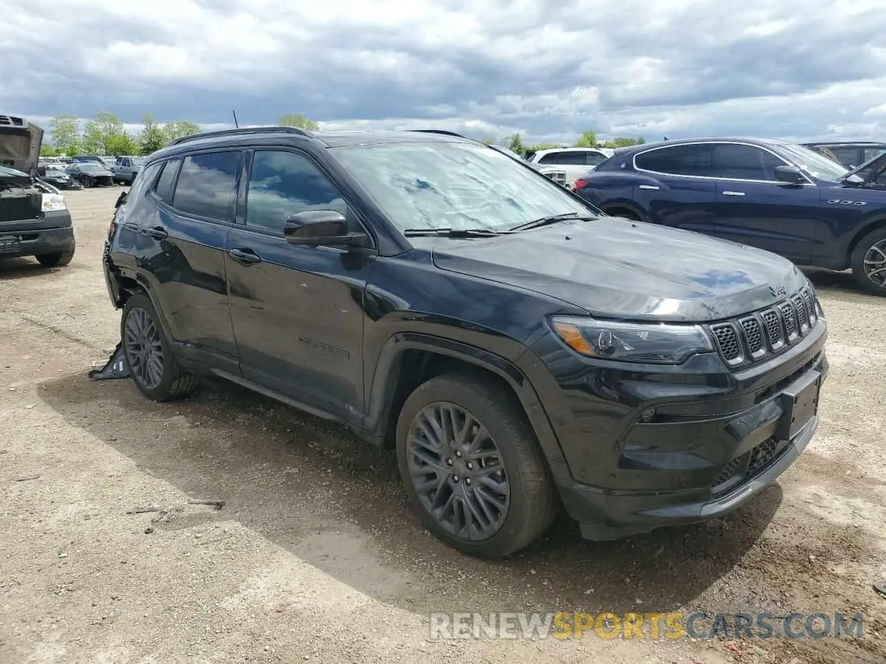 4 Фотография поврежденного автомобиля 3C4NJDCNXPT543256 JEEP COMPASS 2023