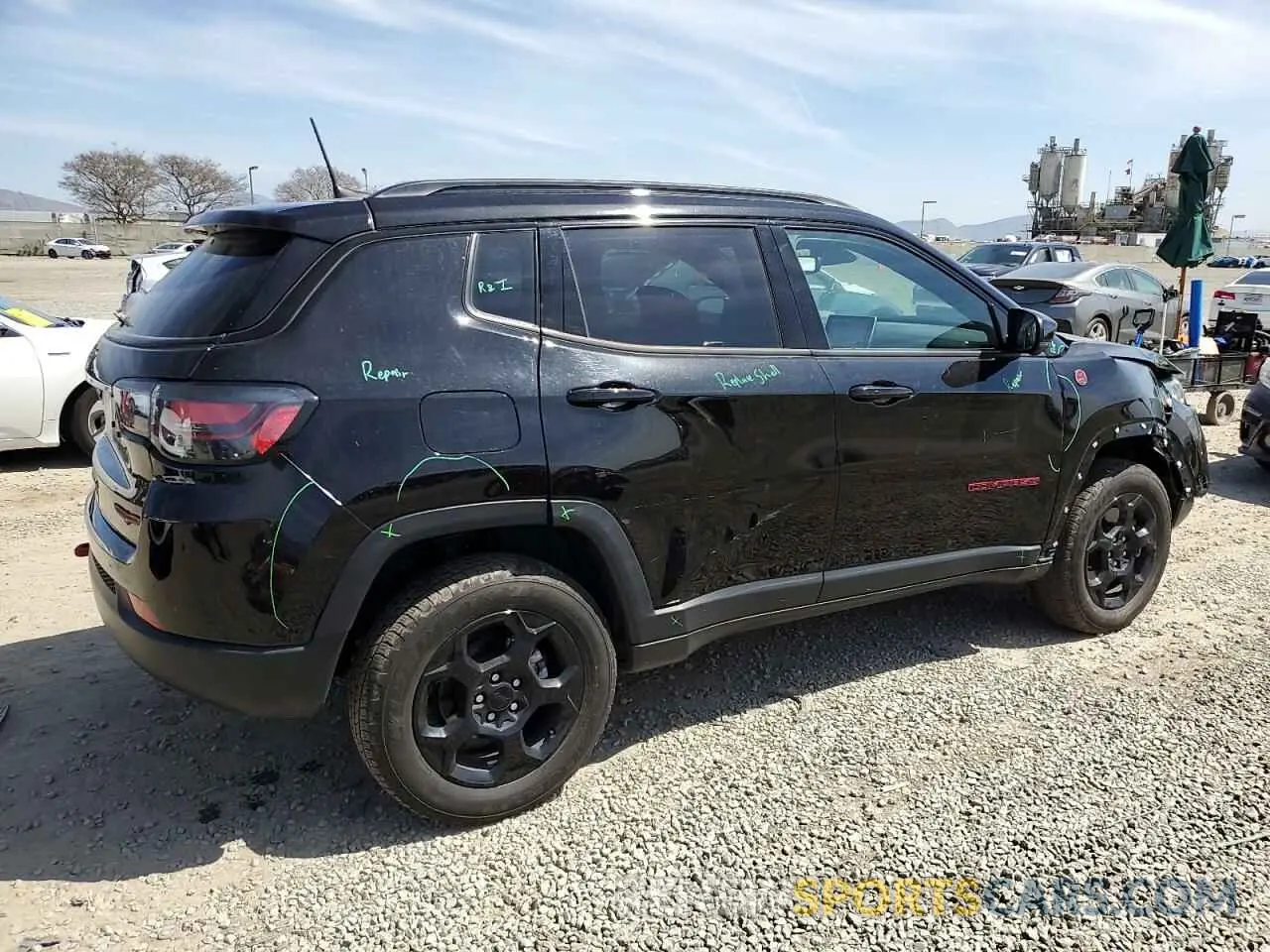 3 Фотография поврежденного автомобиля 3C4NJDDN0PT525413 JEEP COMPASS 2023