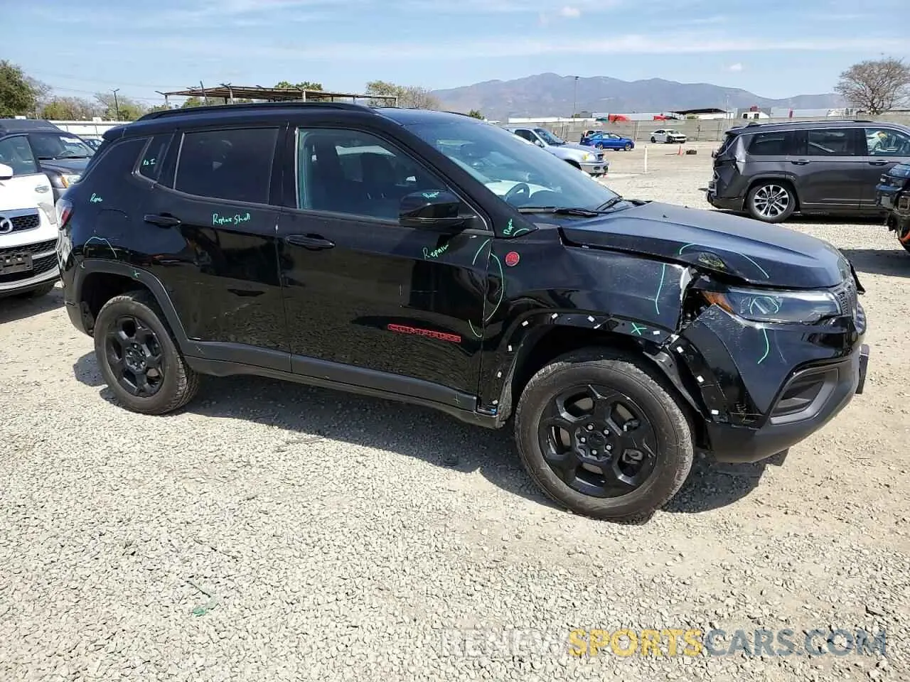 4 Фотография поврежденного автомобиля 3C4NJDDN0PT525413 JEEP COMPASS 2023