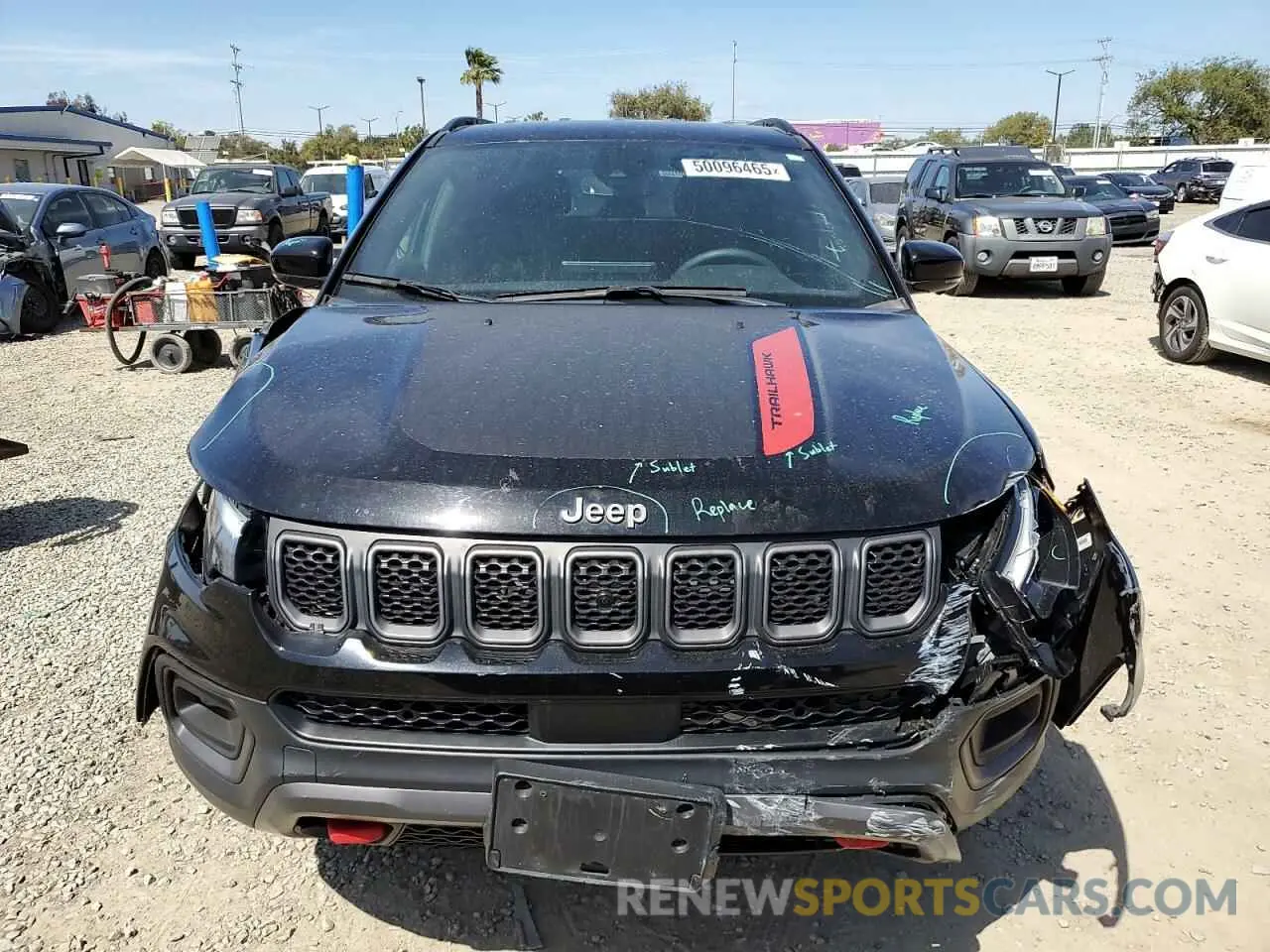 5 Фотография поврежденного автомобиля 3C4NJDDN0PT525413 JEEP COMPASS 2023