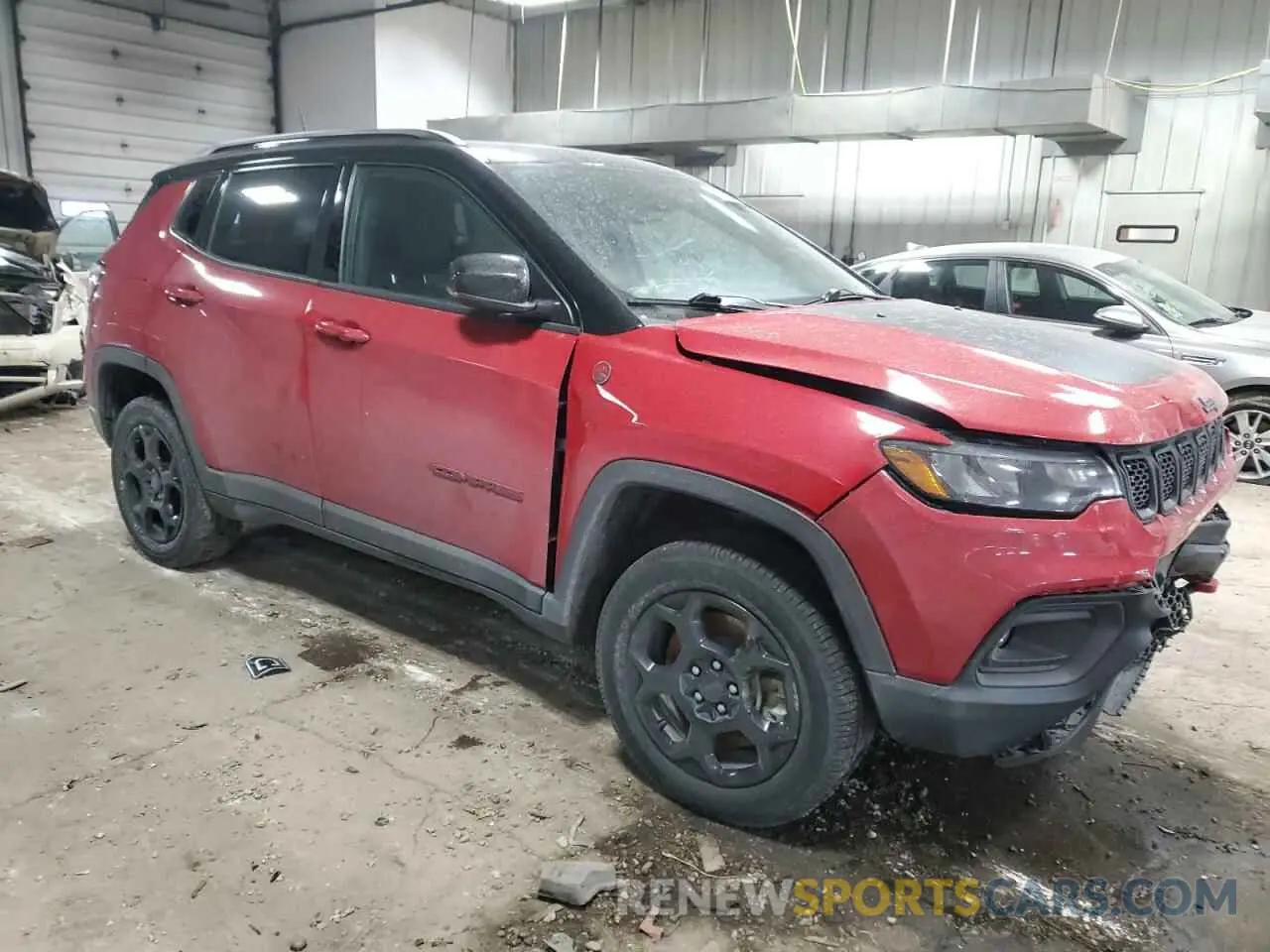 4 Фотография поврежденного автомобиля 3C4NJDDN7PT540538 JEEP COMPASS 2023