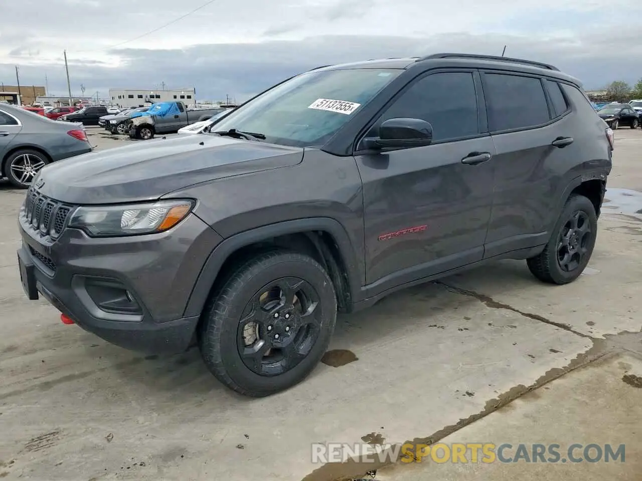1 Photograph of a damaged car 3C4NJDDN8PT514773 JEEP COMPASS 2023