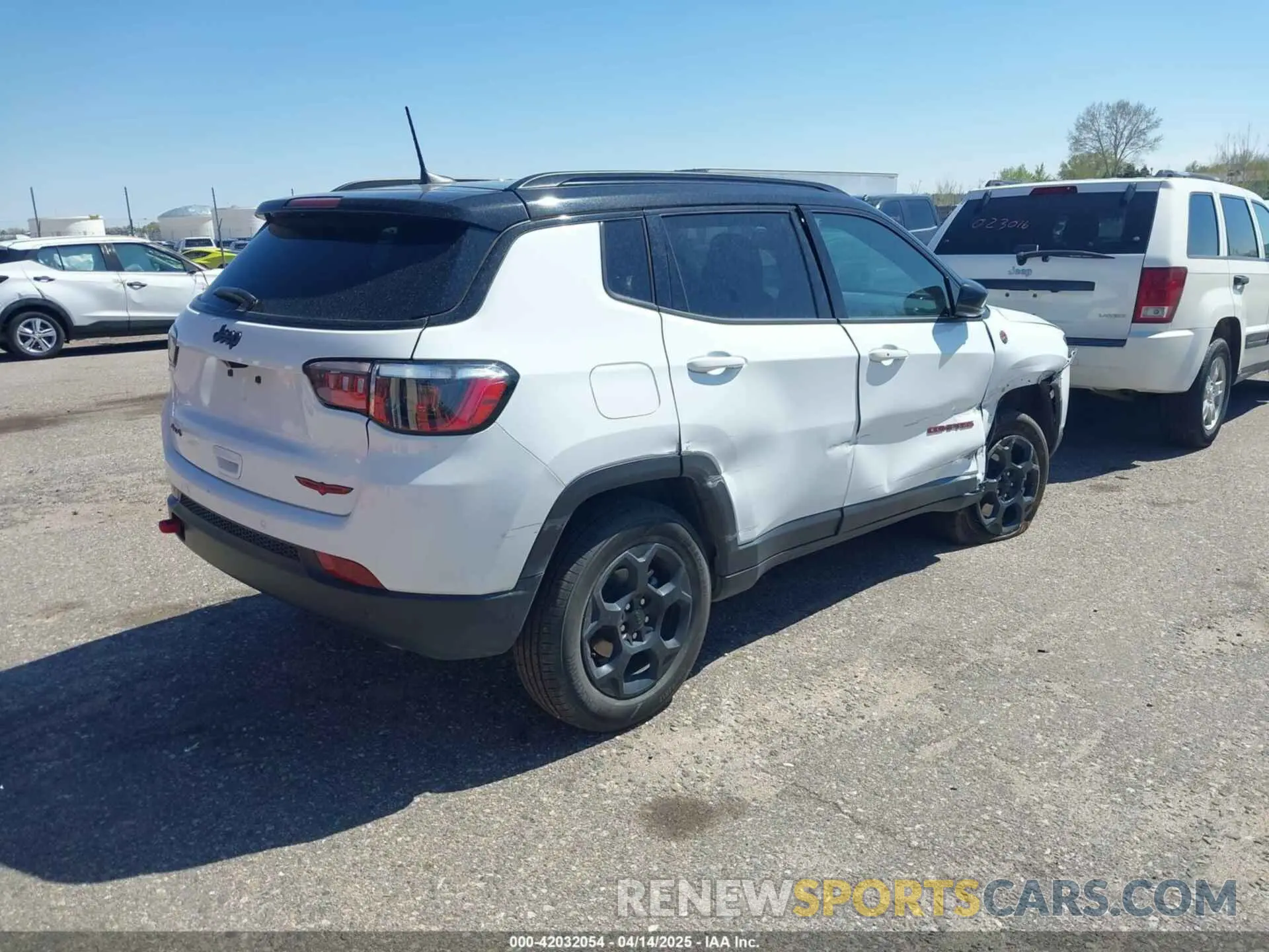 4 Фотография поврежденного автомобиля 3C4NJDDNXPT544387 JEEP COMPASS 2023