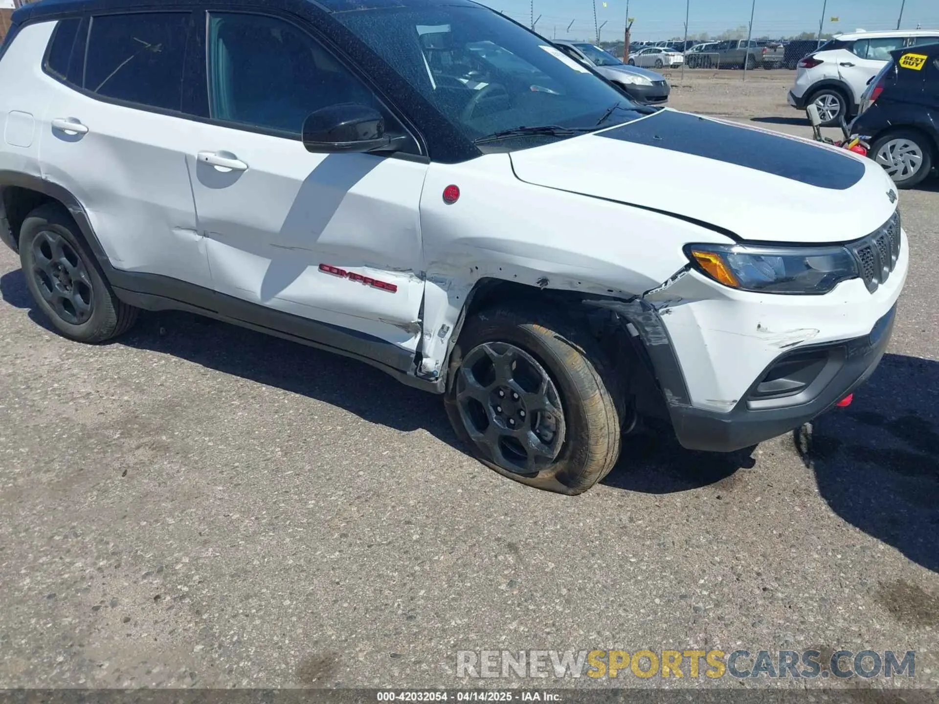 6 Фотография поврежденного автомобиля 3C4NJDDNXPT544387 JEEP COMPASS 2023