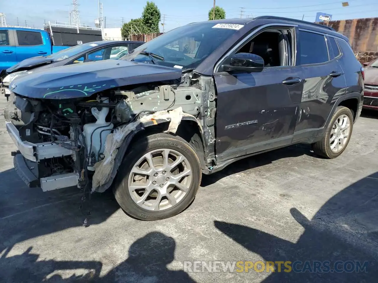 1 Photograph of a damaged car 3C4NJDFN3PT507260 JEEP COMPASS 2023