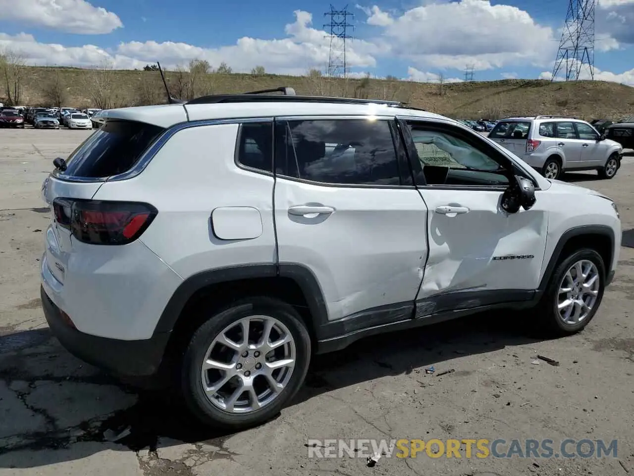 3 Photograph of a damaged car 3C4NJDFN3PT517934 JEEP COMPASS 2023