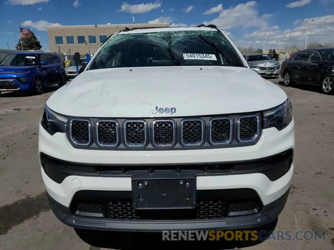 5 Photograph of a damaged car 3C4NJDFN3PT517934 JEEP COMPASS 2023