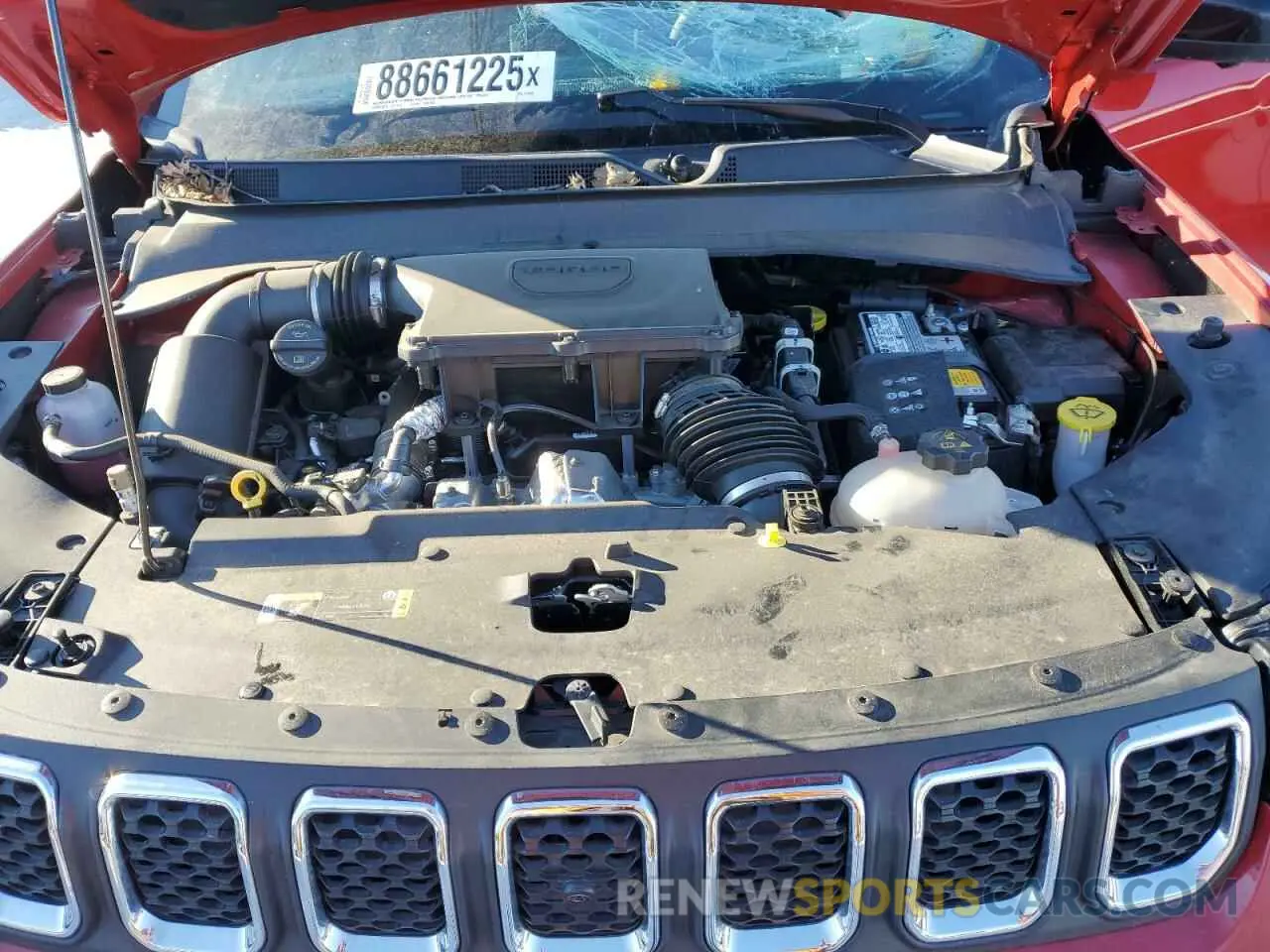 12 Photograph of a damaged car 3C4NJDFN4PT513567 JEEP COMPASS 2023