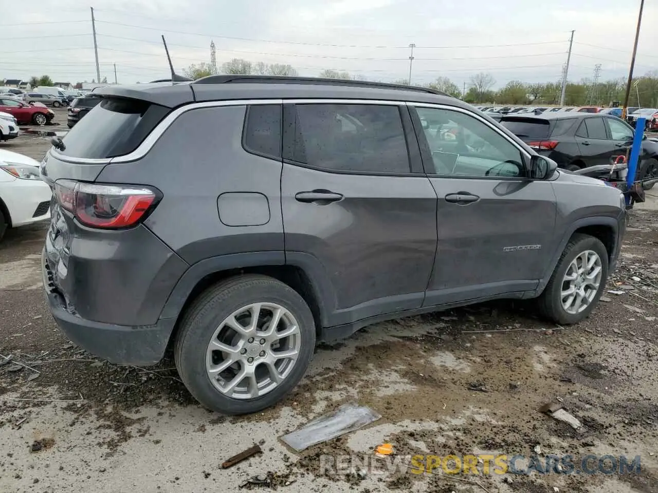 3 Photograph of a damaged car 3C4NJDFN6PT504143 JEEP COMPASS 2023