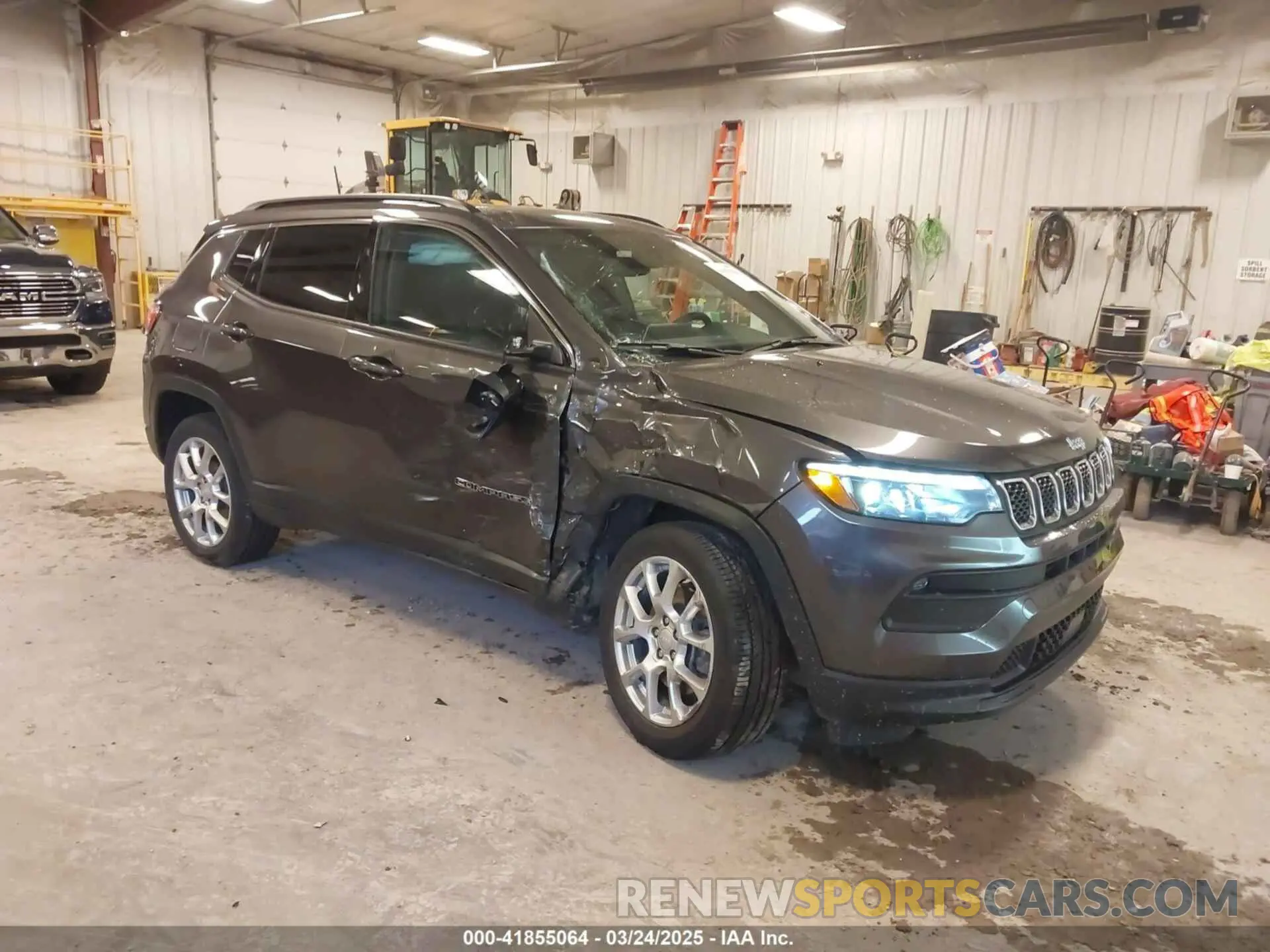 1 Photograph of a damaged car 3C4NJDFN7PT501476 JEEP COMPASS 2023