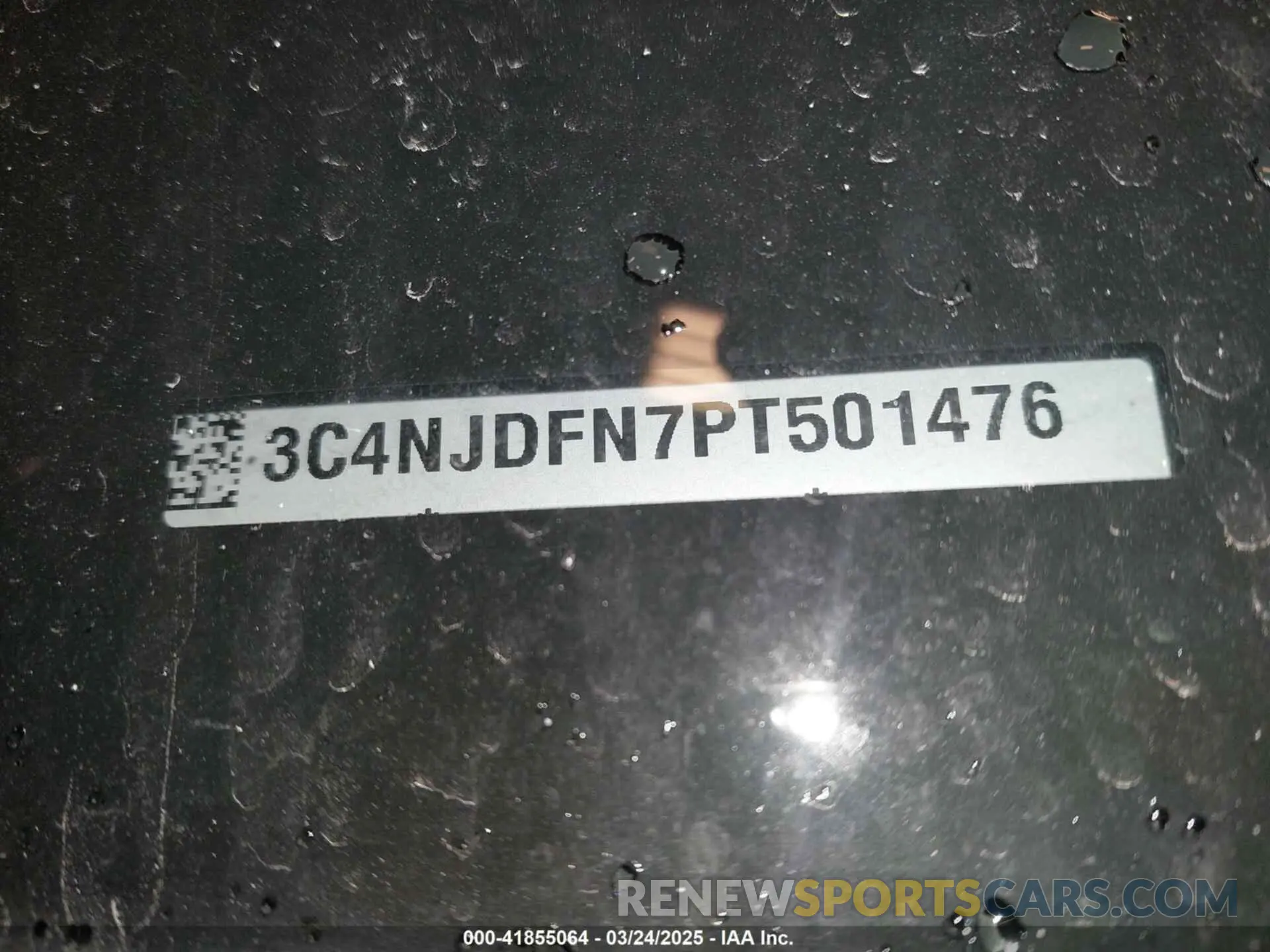 9 Photograph of a damaged car 3C4NJDFN7PT501476 JEEP COMPASS 2023