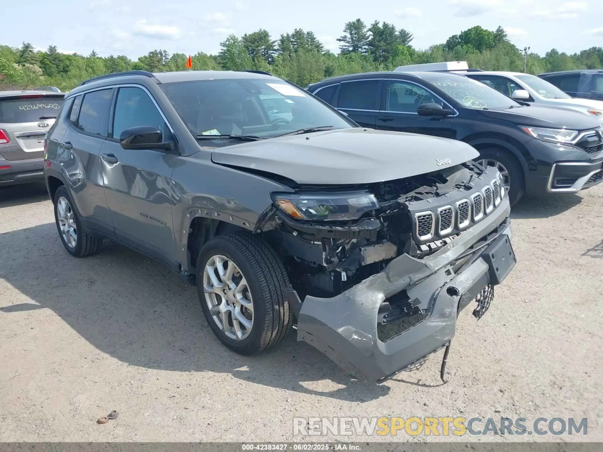 1 Фотография поврежденного автомобиля 3C4NJDFN8PT531229 JEEP COMPASS 2023