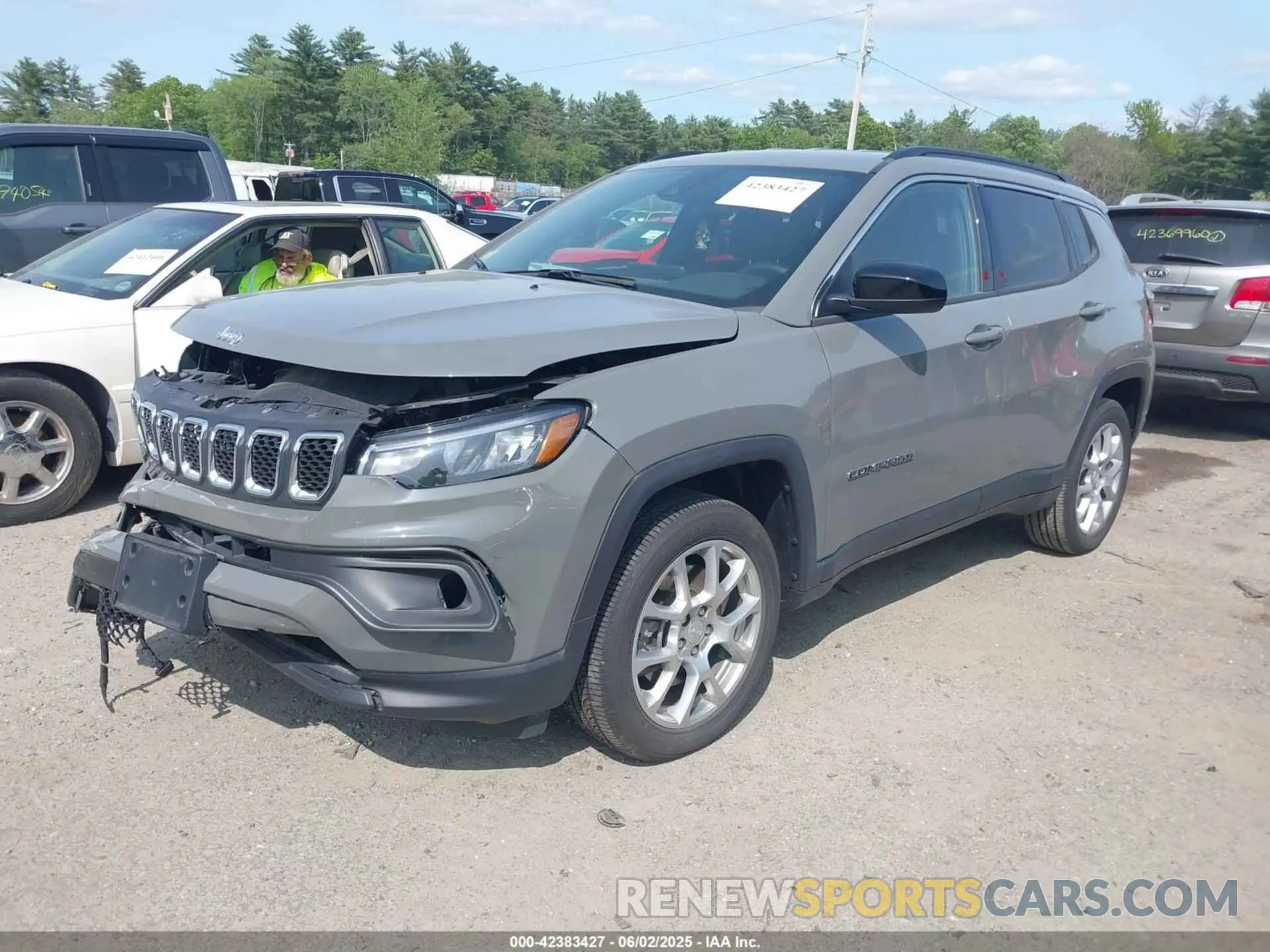 2 Фотография поврежденного автомобиля 3C4NJDFN8PT531229 JEEP COMPASS 2023
