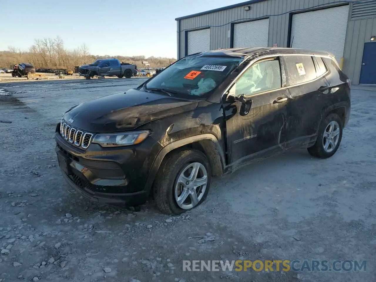 1 Фотография поврежденного автомобиля 3C4NJDAN4RT100350 JEEP COMPASS 2024