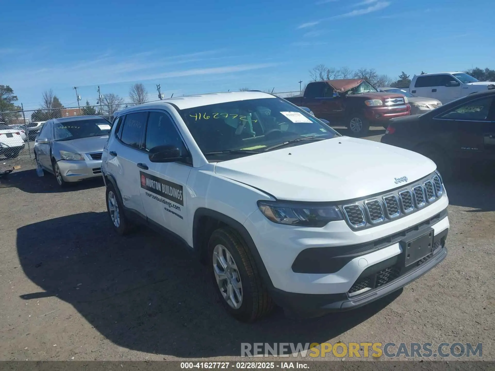 1 Фотография поврежденного автомобиля 3C4NJDAN4RT108867 JEEP COMPASS 2024