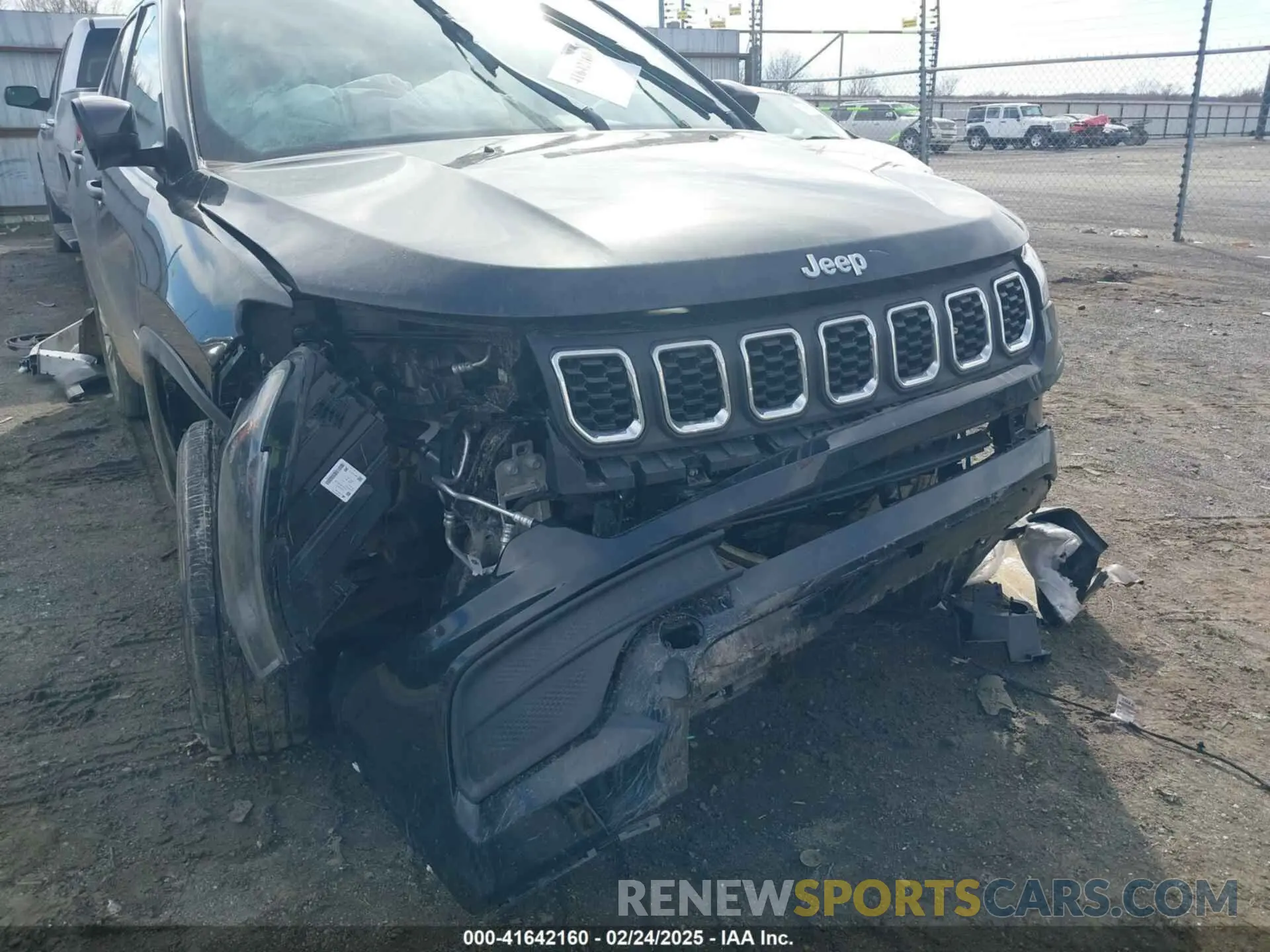 6 Photograph of a damaged car 3C4NJDAN5RT143675 JEEP COMPASS 2024