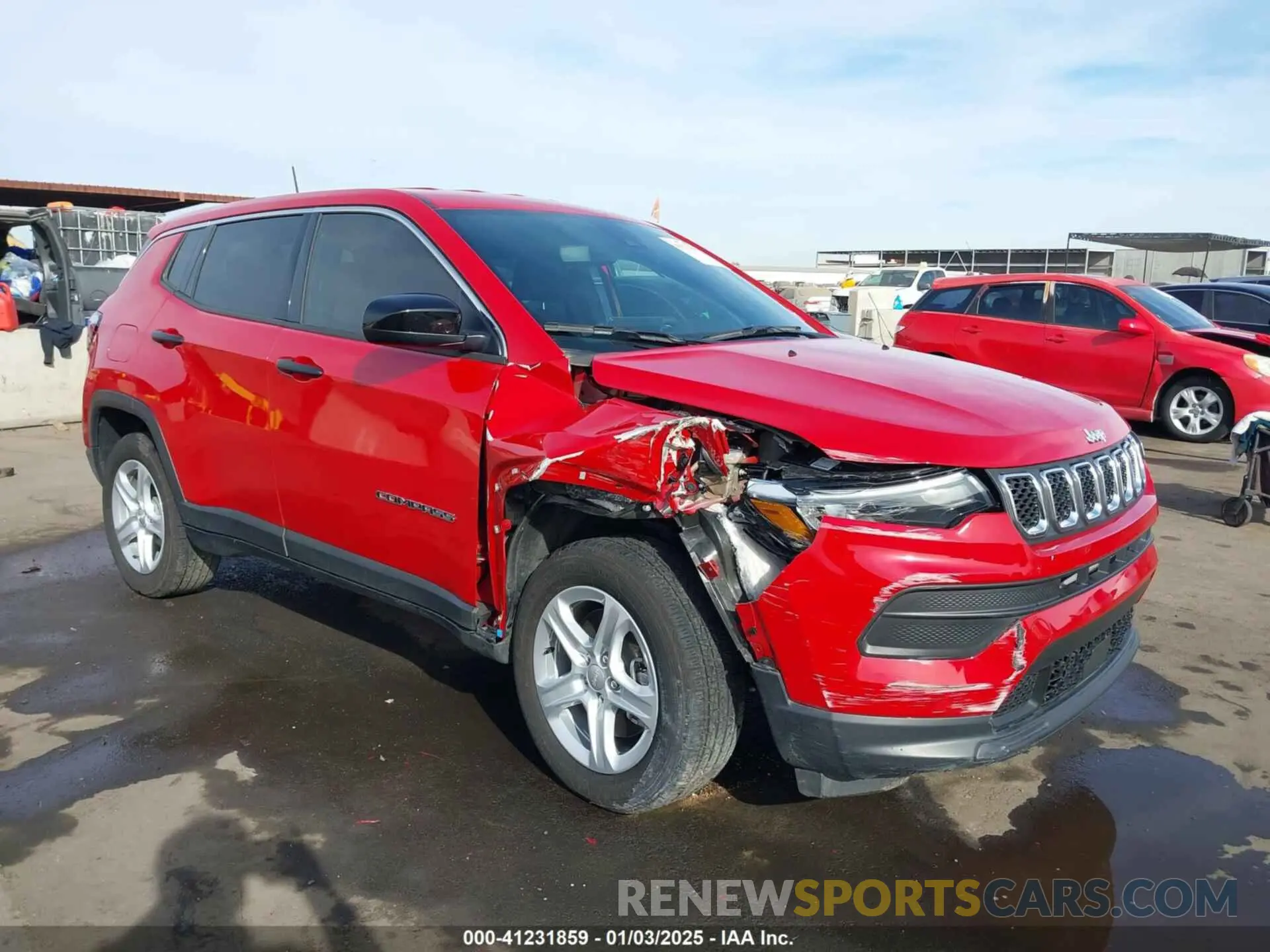1 Фотография поврежденного автомобиля 3C4NJDAN5RT575666 JEEP COMPASS 2024