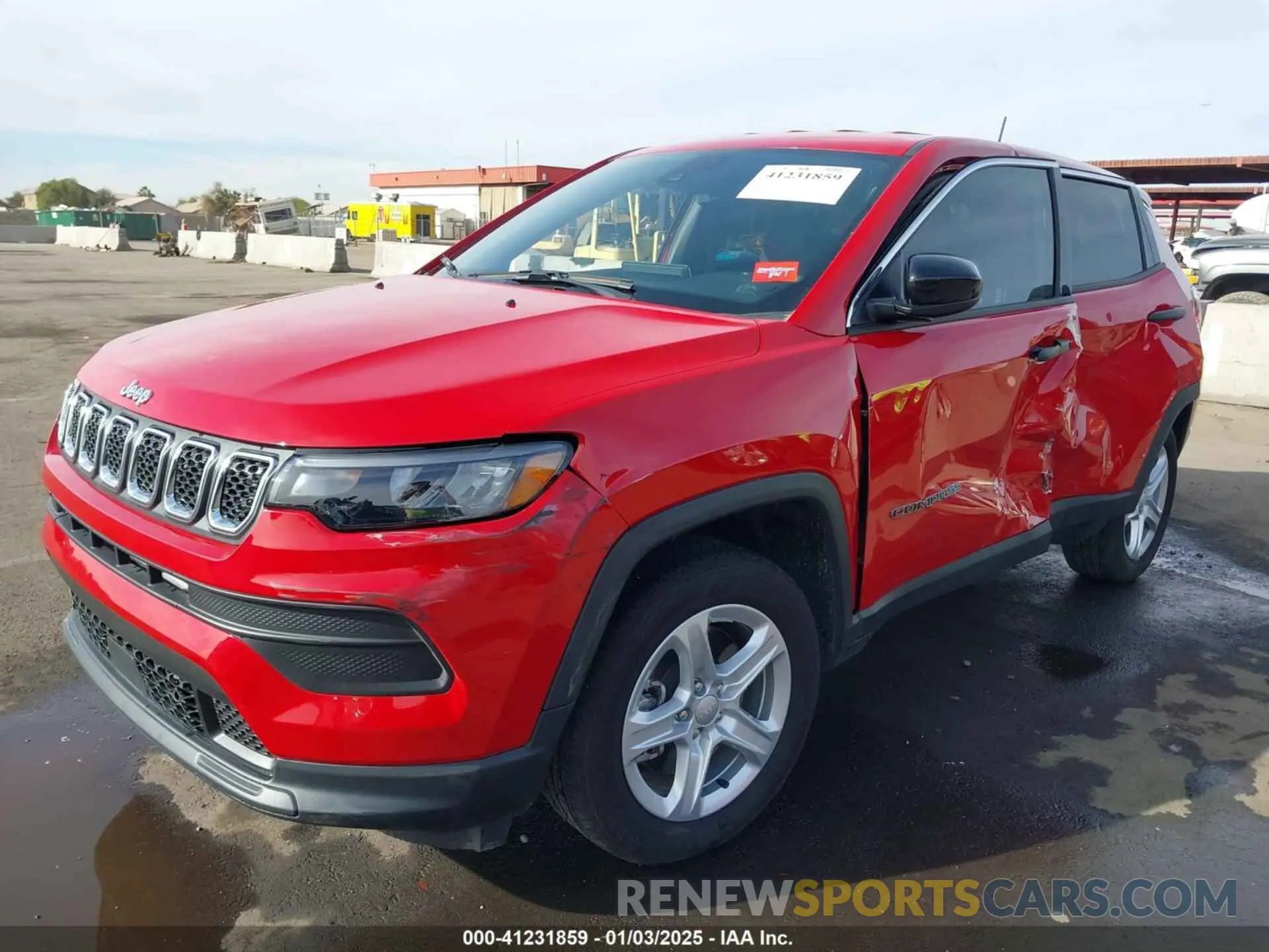 2 Фотография поврежденного автомобиля 3C4NJDAN5RT575666 JEEP COMPASS 2024