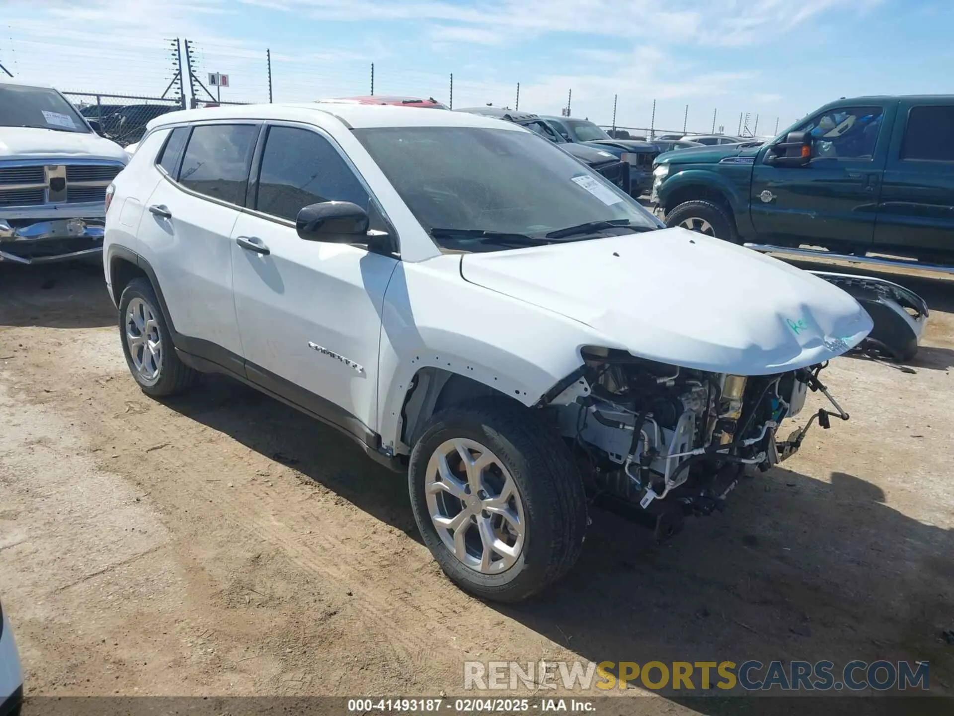 1 Фотография поврежденного автомобиля 3C4NJDAN8RT170417 JEEP COMPASS 2024