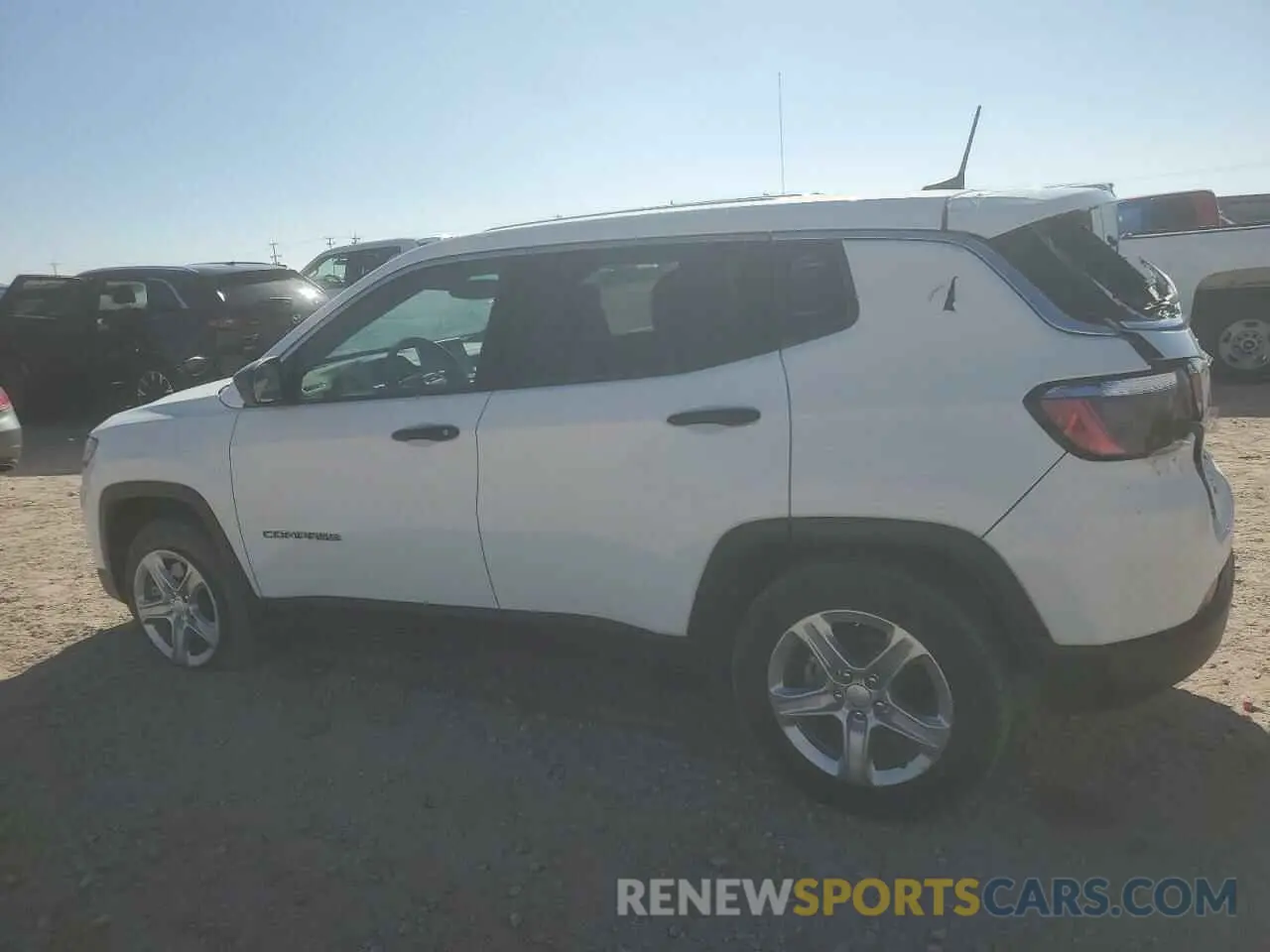 2 Photograph of a damaged car 3C4NJDANXRT115659 JEEP COMPASS 2024