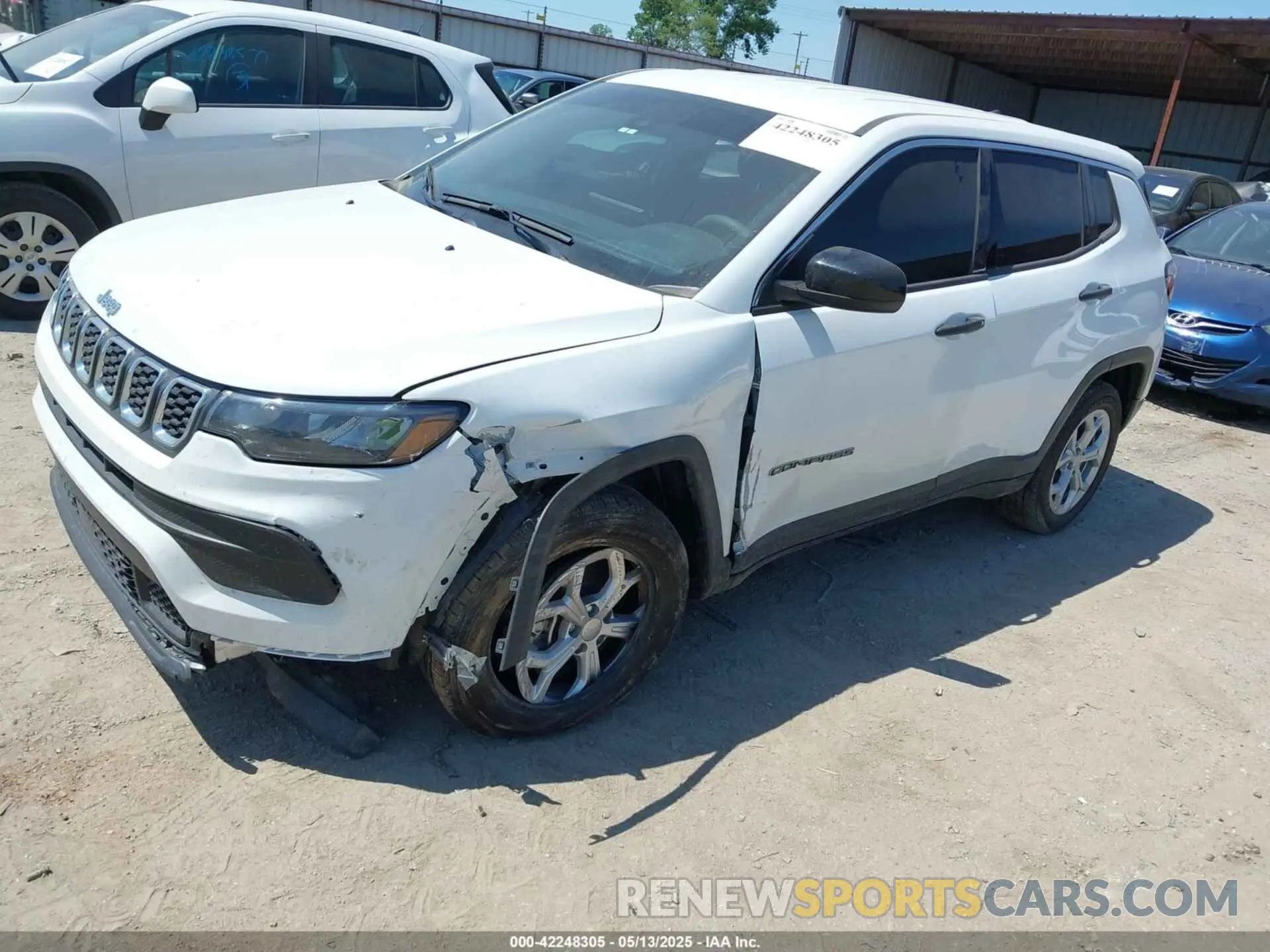 2 Фотография поврежденного автомобиля 3C4NJDANXRT166403 JEEP COMPASS 2024
