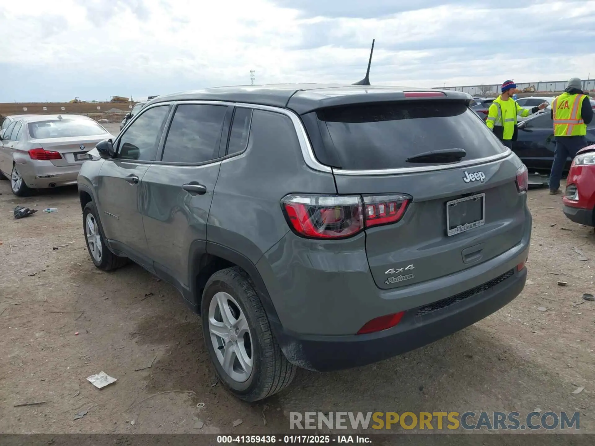 3 Photograph of a damaged car 3C4NJDANXRT583844 JEEP COMPASS 2024