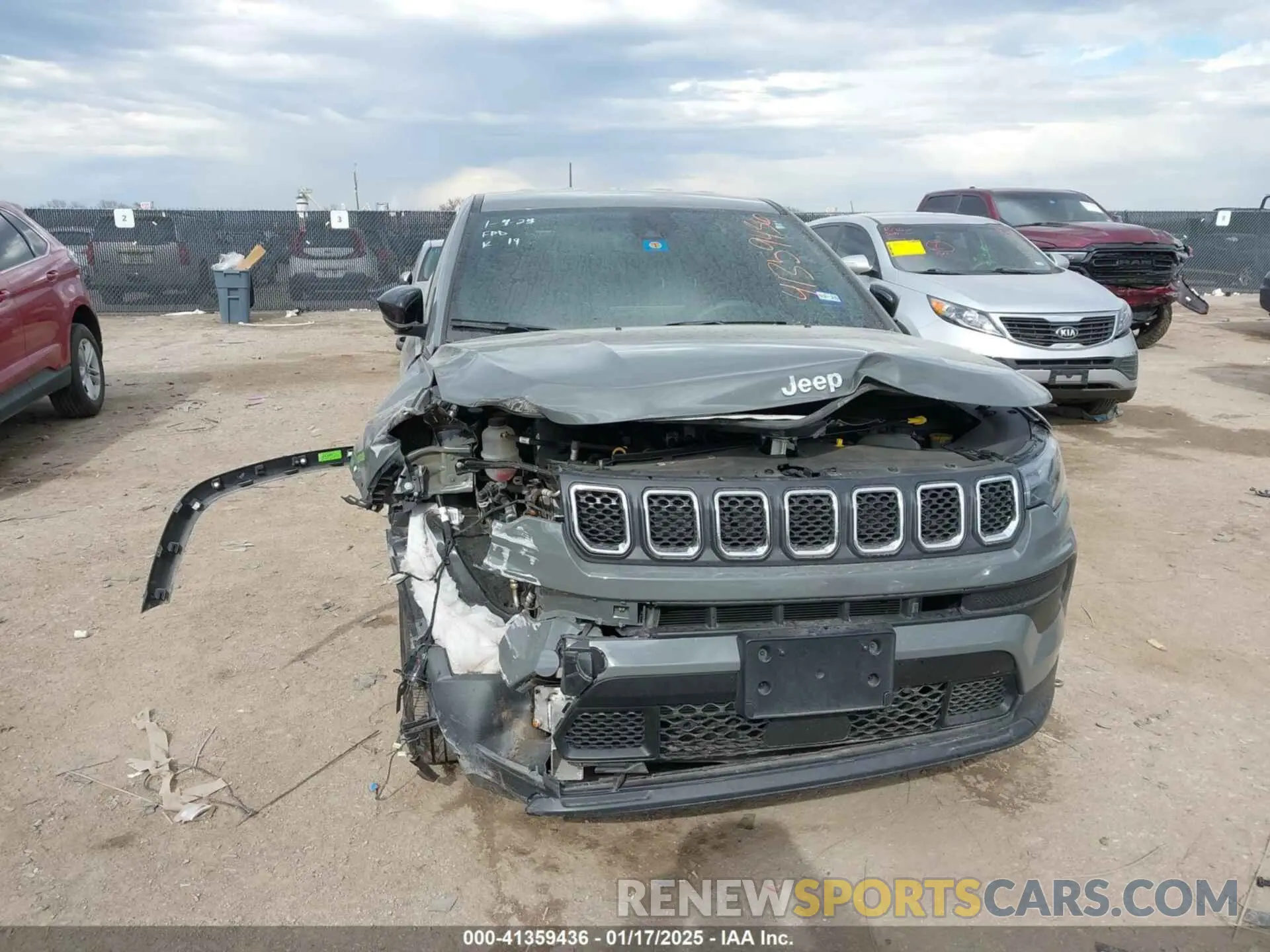 6 Photograph of a damaged car 3C4NJDANXRT583844 JEEP COMPASS 2024