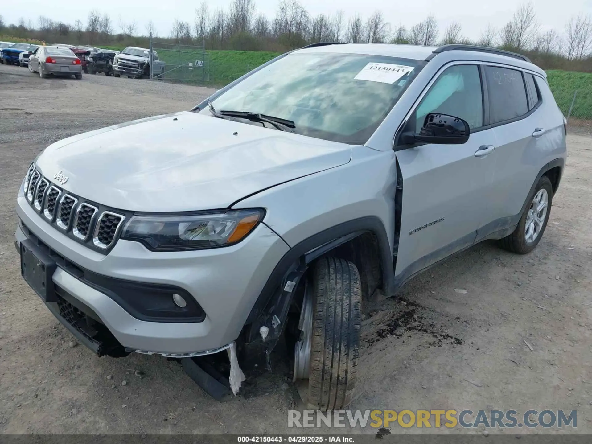 2 Фотография поврежденного автомобиля 3C4NJDBN0RT124448 JEEP COMPASS 2024