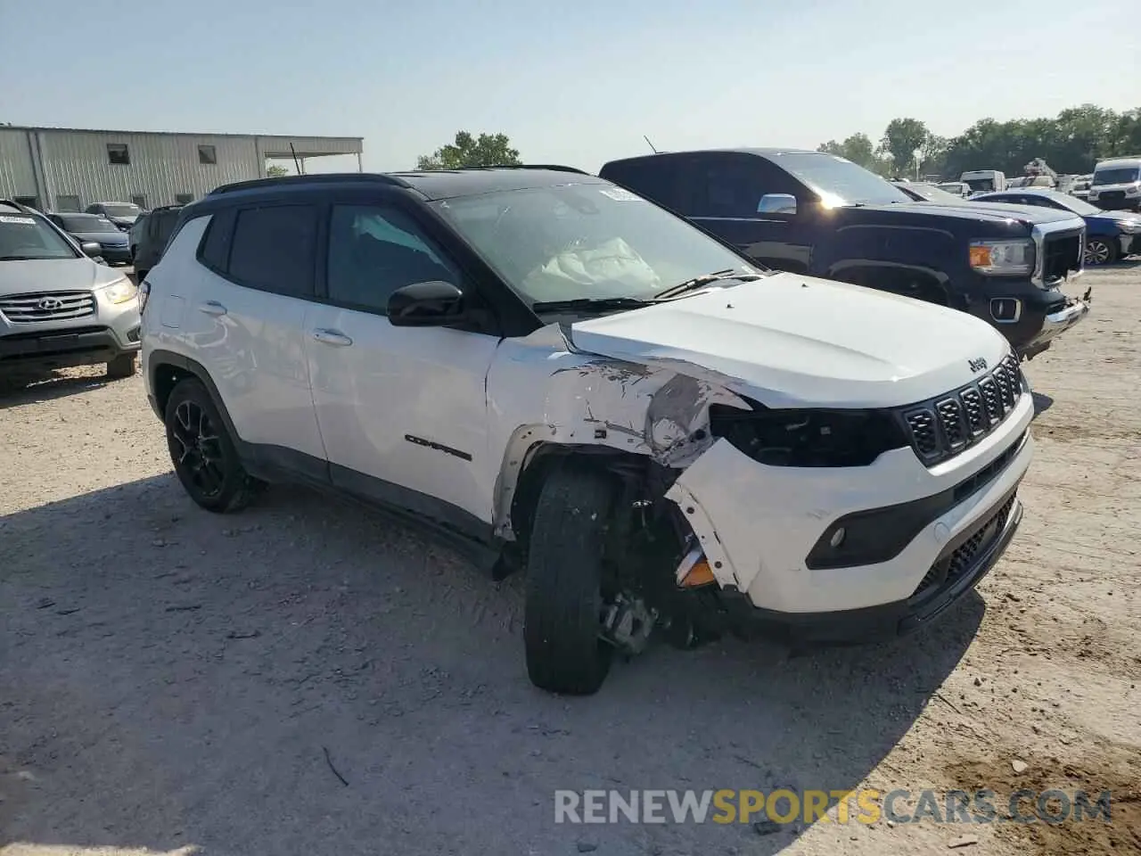 4 Photograph of a damaged car 3C4NJDBN0RT142156 JEEP COMPASS 2024