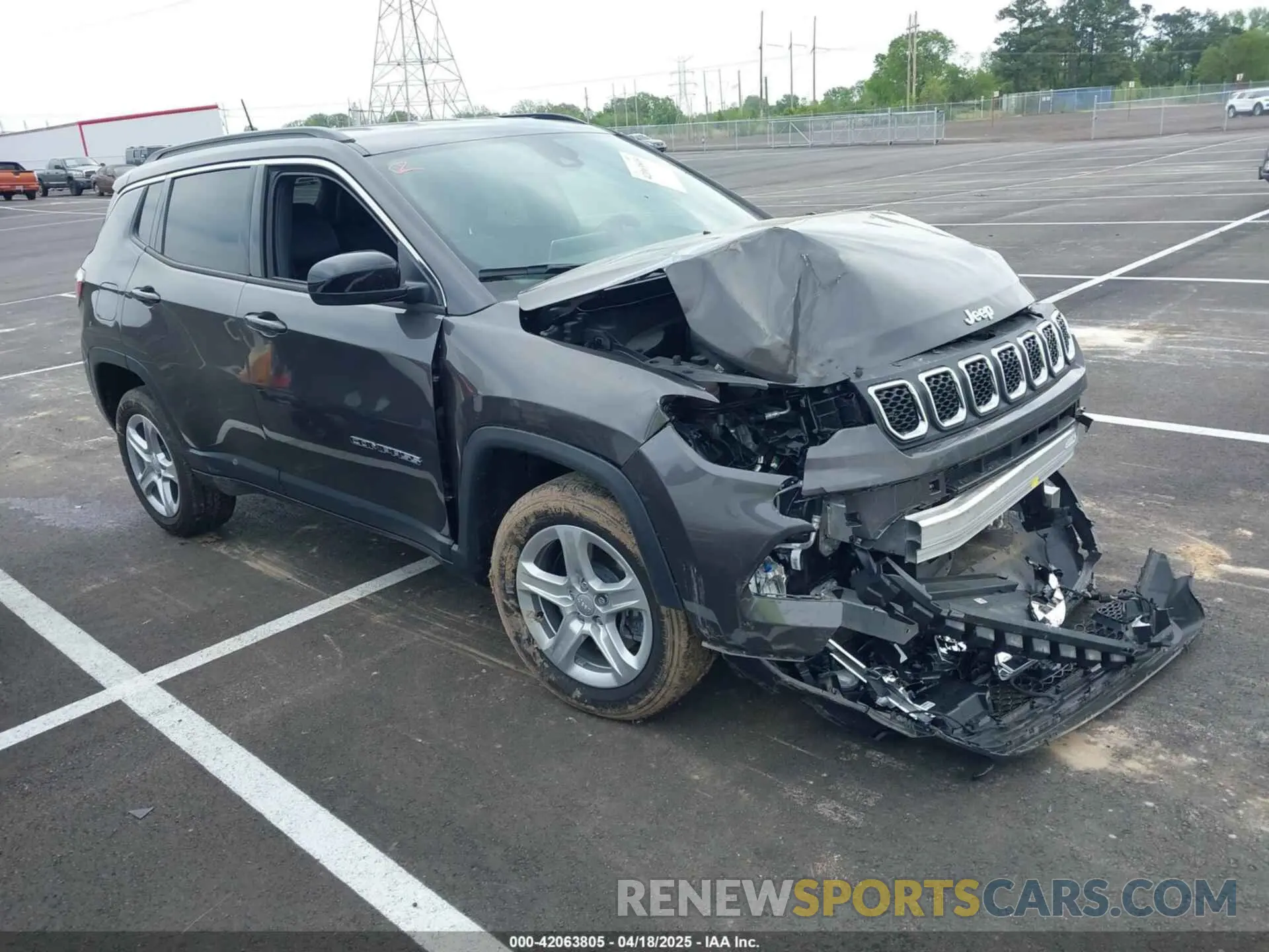 1 Фотография поврежденного автомобиля 3C4NJDBN0RT581776 JEEP COMPASS 2024