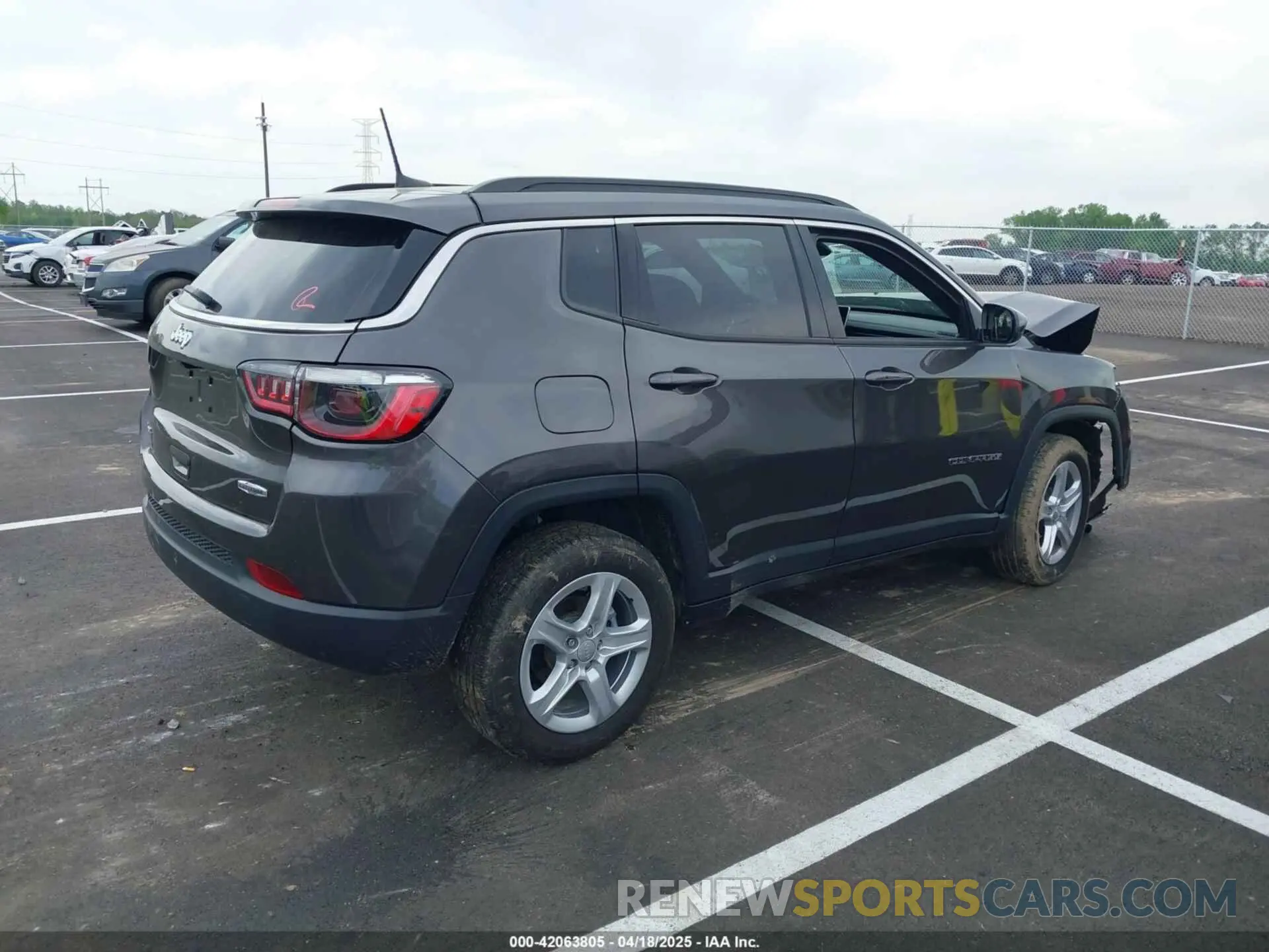 4 Фотография поврежденного автомобиля 3C4NJDBN0RT581776 JEEP COMPASS 2024