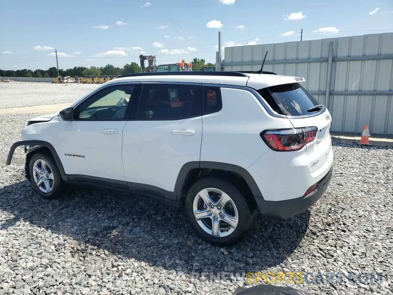 2 Photograph of a damaged car 3C4NJDBN0RT606644 JEEP COMPASS 2024
