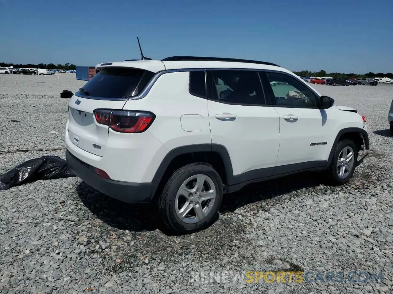 3 Photograph of a damaged car 3C4NJDBN0RT606644 JEEP COMPASS 2024