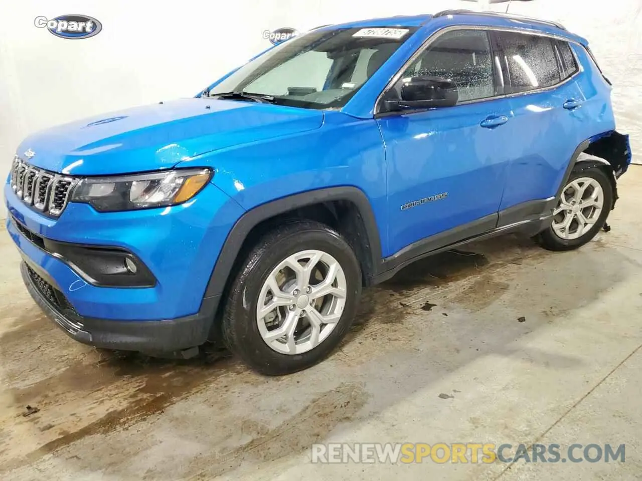 1 Photograph of a damaged car 3C4NJDBN1RT110199 JEEP COMPASS 2024
