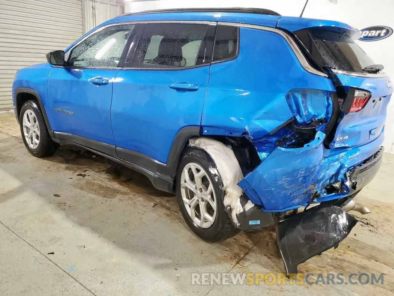 2 Photograph of a damaged car 3C4NJDBN1RT110199 JEEP COMPASS 2024