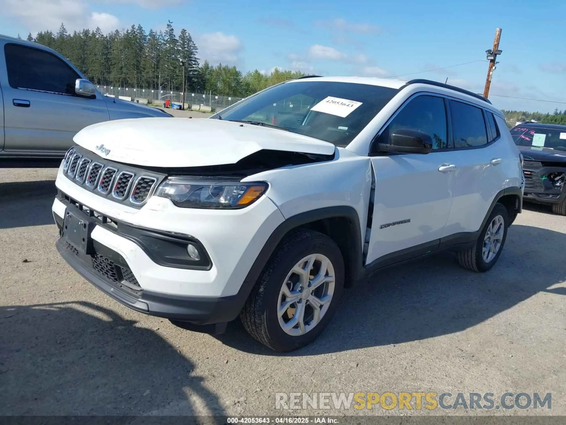 2 Фотография поврежденного автомобиля 3C4NJDBN1RT118139 JEEP COMPASS 2024