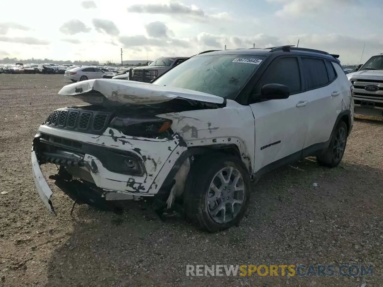 1 Photograph of a damaged car 3C4NJDBN1RT162366 JEEP COMPASS 2024