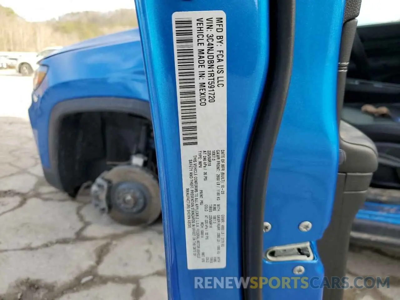 14 Фотография поврежденного автомобиля 3C4NJDBN1RT591720 JEEP COMPASS 2024