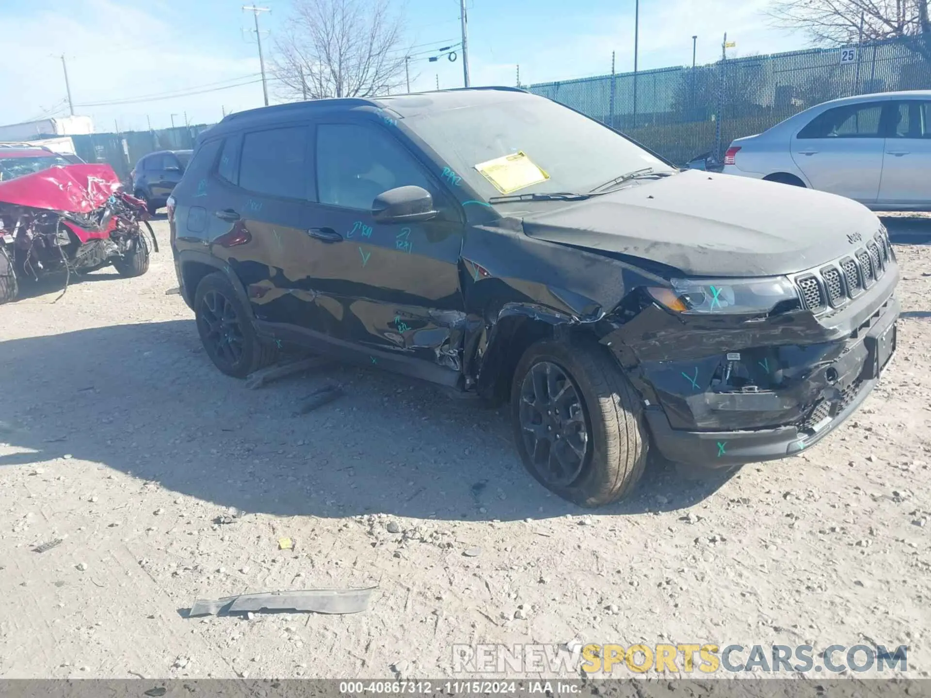 1 Фотография поврежденного автомобиля 3C4NJDBN2RT602451 JEEP COMPASS 2024