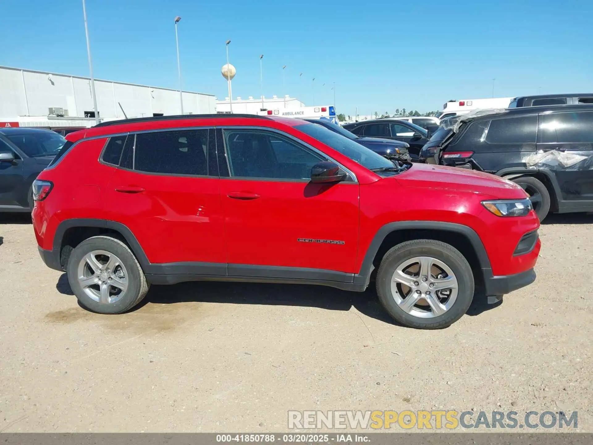 13 Photograph of a damaged car 3C4NJDBN2RT606063 JEEP COMPASS 2024