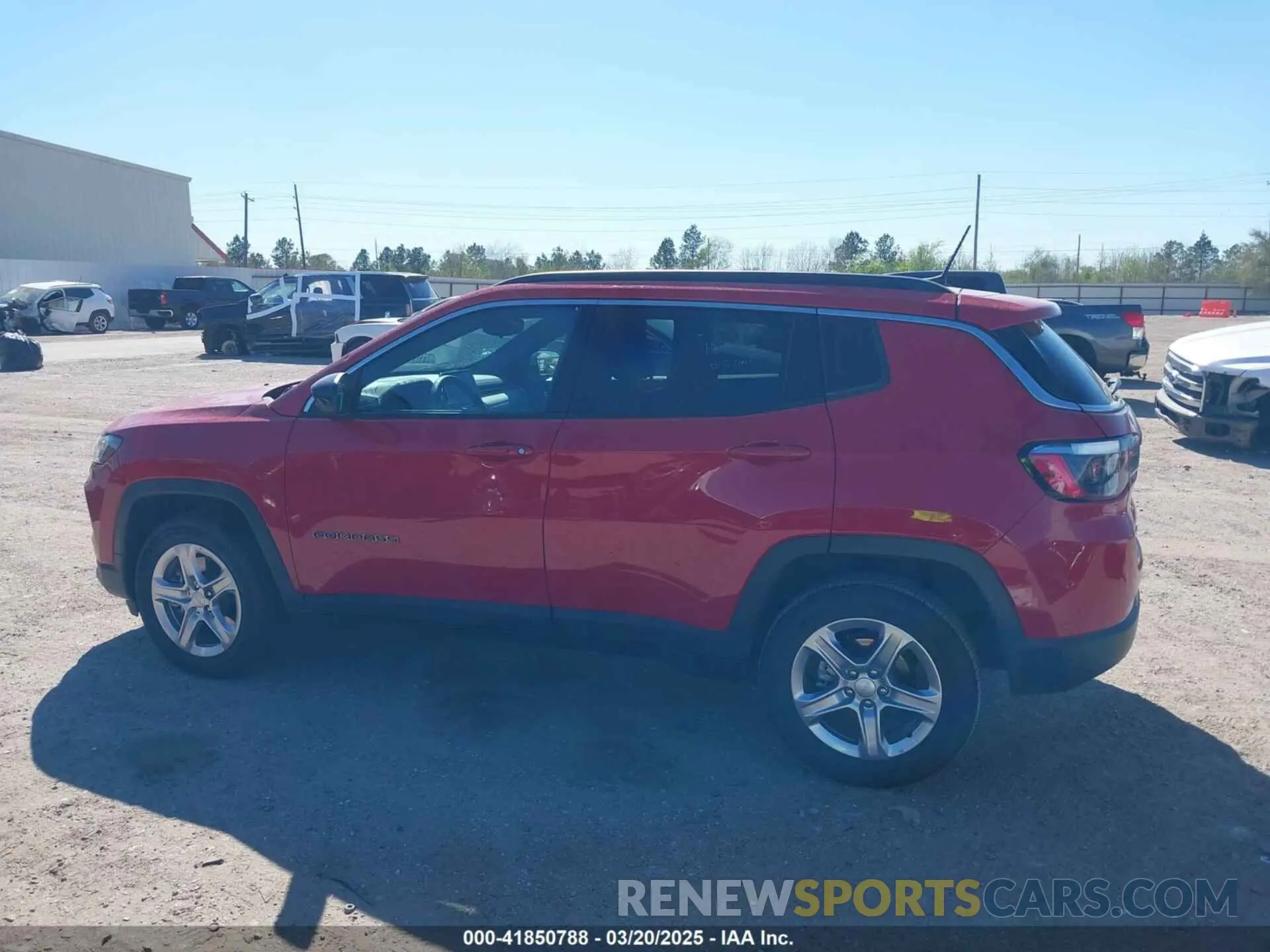 14 Photograph of a damaged car 3C4NJDBN2RT606063 JEEP COMPASS 2024